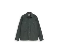 Tom Tailor - Overshirt mit Eingriffstaschen darkest olive - Gr. - XXL