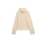 Tom Tailor - Oversize Rollkragenpullover sand stone beige melange - Gr. - XXL