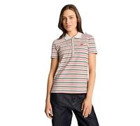Tom Tailor Regular Fit Poloshirt aus Baumwoll-Mix in Hellrot, Größe M