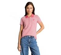Tom Tailor Regular Fit Poloshirt aus Baumwoll-Mix in Koralle, Größe XL