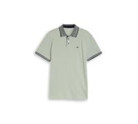 Tom Tailor Poloshirt 1050778 Regular Fit 95% Baumwolle 5% Elasthan Kontrastkragen Grün Damen XL