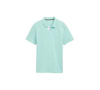 Tom Tailor - Piqué Poloshirt mit Logo-Stickerei bright mint green - Gr. - XXXL