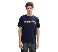 TOM TAILOR Piqué Poloshirt mit Stretch, Peachy orange, XL