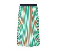 Tom Tailor - Plus Size - gestreifter Plissée-Maxi-Rock multicolor vertical stripe - Gr. - 46