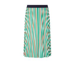 Tom Tailor - Plus Size - gestreifter Plissée-Maxi-Rock multicolor vertical stripe - Gr. - 52