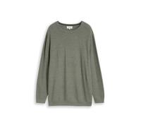 Tom Tailor - Plus Size - Strickpullover aus Baumwolle mouline mint green - Gr. - 4XL