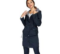Tom Tailor Polo Team Damen leichter Sommerparka Longjacke Wendejacke Kapuze