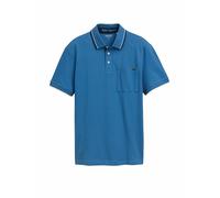 TOM TAILOR Herren Piqué Poloshirt mit Brusttasche, 10914 - Midsummer Blue, L
