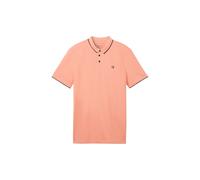 Tom Tailor Kurzarmshirt mit Polokragen - rosa / XXL