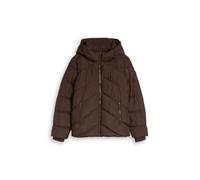 Tom Tailor - Puffer-Jacke aus wasserabweisendem Material java dark brown - Gr. - XL