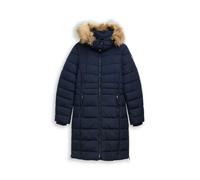 Tom Tailor - Puffer-Mantel mit abnehmbarer Kapuze sky captain blue - Gr. - L