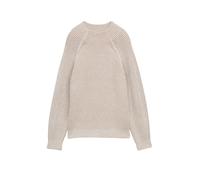 Strickpullover TOM TAILOR, Damen, Gr. XS, soft taupe rib structure, Rippstrick, Obermaterial: 65% Baumwolle, 30% Polyamid, 5% Wolle, Strukturmuster, loose fit taillenbedeckt, ohne Ausschnitt, Rippbünd