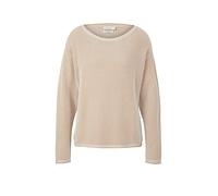 TOM TAILOR - Strickpullover mit Struktur beige bubble structure XXL