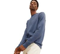 TOM TAILOR - Schlichter Strickpullover vintage indigo blue melange XL