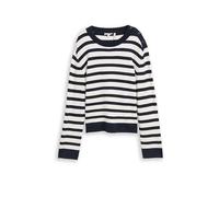 TOM TAILOR Pullover KNIT MILANO dunkelblau | M