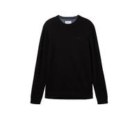 TOM TAILOR Herren 1038426 Pullover, 29999 - Black, 3XL EU