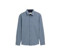 Tom Tailor - Regular Fit Hemd mit Karo-Muster navy small check - Gr. - XL