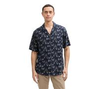 TOM TAILOR Hemd Regular Fit dunkelblau | L