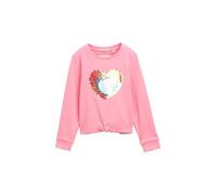 tom tailor kids - Sweatshirt mit Wendepailletten sunrise pink - Gr. - 92/98
