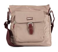 TOM TAILOR Rina Damen Hobo Bag Schultertasche Mittelgroß Beige
