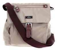 TOM TAILOR Rina Damen Überschlagtasche Umhängetasche Klein Beige