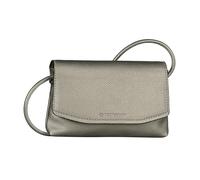 TOM TAILOR Rissa Damen Überschlagtasche Umhängetasche Mini Grau