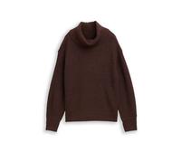 TOM TAILOR Rollkragenpullover braun | XS