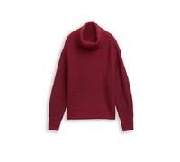 TOM TAILOR Rollkragenpullover dunkelrot | L