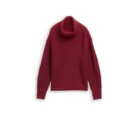 TOM TAILOR Rollkragenpullover dunkelrot | S