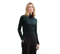 Tom Tailor Rollkragenpullover in Dunkelgrün - Größe M | Damen Pullover Cardigans