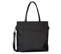 Tom Tailor Damen Shopper Rosa Reißverschluss Mittelgroß Schwarz
