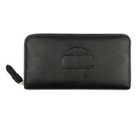 Geldbörse TOM TAILOR "ROSABEL Long zip wallet" schwarz (black) Kleinlederwaren Geldbörsen mit schöner Logo Prägung (76934325-0)