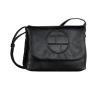 TOM TAILOR Rosabel Damen Überschlagtasche Umhängetasche Mittelgroß Schwarz