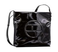 TOM TAILOR Rosabel Patent Damen Umhängetasche Crossbody Bag Mittelgroß Schwarz