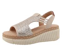 Tom Tailor Sandale - Damen - Gr. 38 - silber