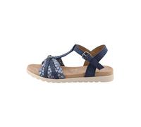 TOM TAILOR - Sandalen mit Knöchelriemen und Animal-Print navy 40