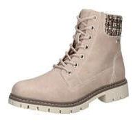 Tom Tailor Schnür Boots Damen beige 37