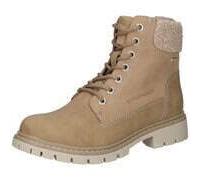Tom Tailor Schnür Boots Damen beige 37