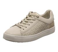 TOM TAILOR Schnürhalbschuhe für Damen, Farbe:Cream-Gold, Größe:37