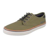 TOM TAILOR Schnürhalbschuhe für Herren, Farbe:Khaki, Größe:41