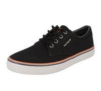 TOM TAILOR Schnürhalbschuhe für Herren, Farbe:schwarz, Größe:45