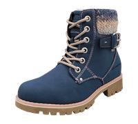Tom Tailor Schnürstiefel für Mädchen, blau, Größe 31 EU