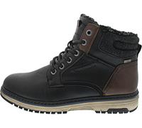 Tom Tailor Schnürstiefel Schwarz - Schwarz / 44