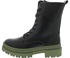 Tom Tailor Schnürstiefel Schwarz - Schwarz / Neu / 39