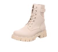 Tom Tailor Schnürstiefeletten für Damen, beige, Größe 38 EU
