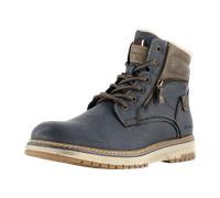 Tom Tailor Schnürstiefeletten für Herren, blau, Größe 45 EU