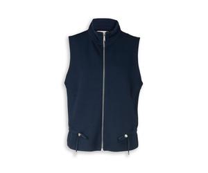 Tom Tailor - Scuba Sweatweste mit Stehkragen sky captain blue - Gr. - XL