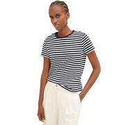 Tom Tailor Denim MODERN STRIPE XS White Black Stripe 31641 (787398) Mehrfarbig XS