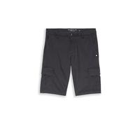 Tom Tailor - TTSLIM Cargo Shorts grey mini geometric print - Gr. - 38