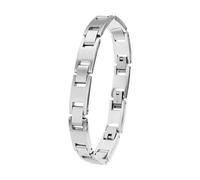 Armband TOM TAILOR, edelstahlfarben, Armbänder, Herren, 21cm, Edelstahl, Armband (24559445-0) edelstahlfarben